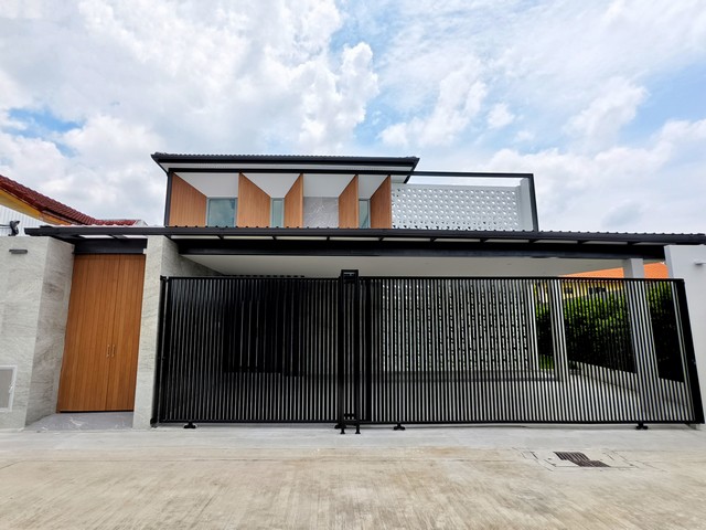 บ้านเดี่ยวสร้างใหม่ หมู่บ้าน พฤกษชาติ รามคำแหง 118