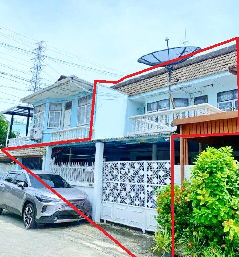 ทาวน์เฮ้าส์ 2ชั้น 40ตร.ว MRT รัชดาภิเษก 550ม. BIGC ลาดพร้าว 750ม.