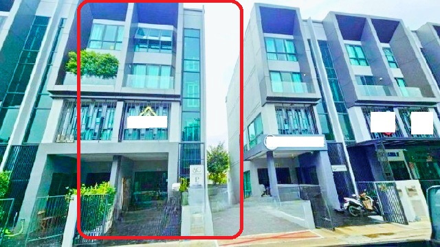 แฮปปี้ อเวนิว ดอนเมือง 800 ม. ถ.สรงประภา ลิฟท์พร้อม โฮม 4ชั้น 4นอ
