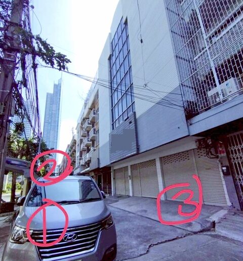 ไอคอนสยาม 599ม. เจริญนคร BTS กรุงธนบุรี อาคารพาณิชย์ 3คูหา 6ชั้น