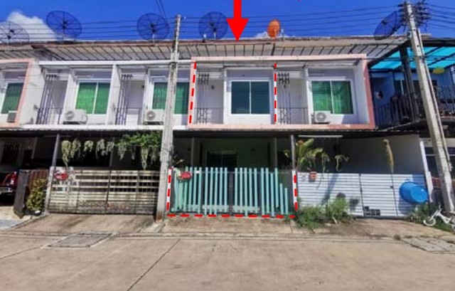 ขายทาวน์เฮ้าส์หมู่บ้านสมาร์ทแลนด์ นิวสไตล์ 2 บ่อวิน ศรีราชา ชลบุร