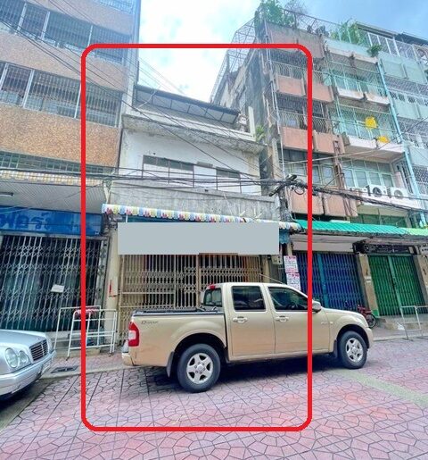 ถ.ทรงวาด เยาวราช 3นอน MRT วัดมังกร 499 ม. ร้าน CAFEได้ อาคาร 3 ชั