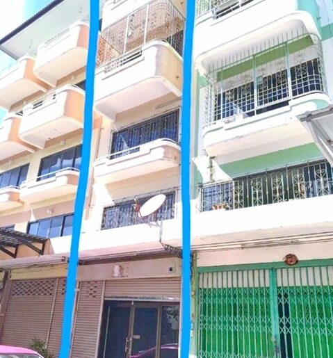 จอมทอง บูรณะ-สุขสวัสดิ์ 22-30 ให้เช่าอาคาร 4.5 ชั้น 26ตร.วา.426ตร