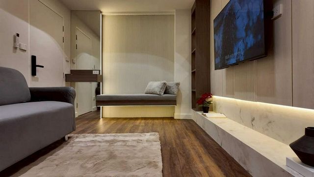 ขาย 2.69 ล้าน ศรีธนา1 2 นอน 1 น้ำ เฟอร์นิเจอร์ครบ วิวเมืองโล่ง