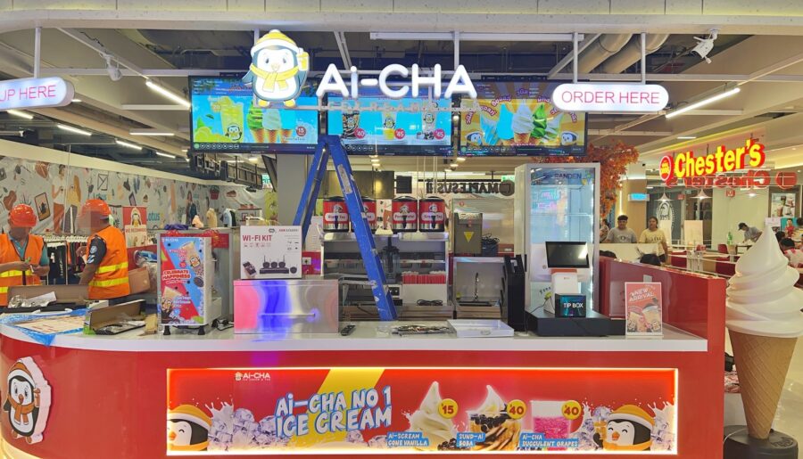 เซ้งสิทธิ์แฟรนไชส์ พร้อมอุปกรณ์ ร้าน Aicha ร้านไอศครีม ชานม
