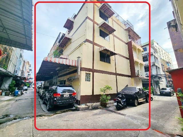 ขายอาคาร 2คูหา 4ชั้น MRTพระราม สถานฑูตจีน เซ็นทรัล พระราม 9 800ม