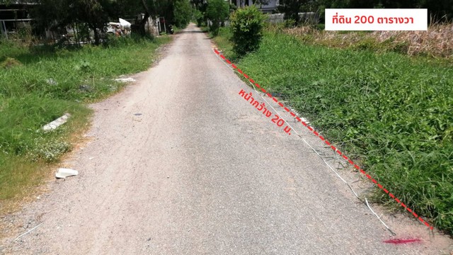 ขายที่ดิน 200 ตรว. คลองสอง ซอยบงกช34 คลองหลวง ปทุมธานี