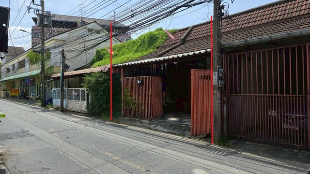 ขายทาวน์เฮาส์ชั้นเดียว ทำเลทองใจกลางเมืองนนทบุรี