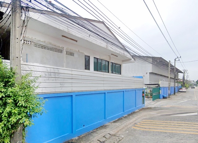 สำนักงาน 2 ชั้น ให้เช่าโกดัง ที่ดิน 1ไร่ 1งาน MRT สวนหลวง ร.9 2.4