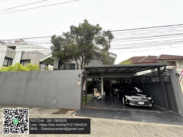 ขายบ้านเดี่ยวสไตล์โมเดิร์น ทำเลใจกลางสุขุมวิท65 ตกแต่งพร้อมเฟอร์