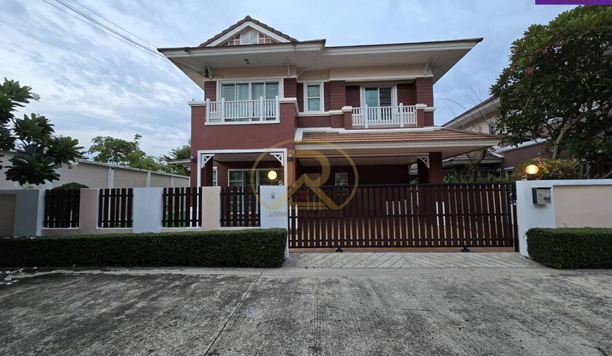 ให้เช่าบ้านบางแสนบ้านเดี่ยว 2ชั้น แกรนด์มณีรินทร์ สามมุข-บางแสน ช