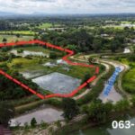 ขายที่สวยวิวเขา ติดถนนเลียบคลอง ต.เขาพระ อ.เมืองนครนายก