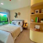 ขายดาวน์ ดีคอนโด เซนส์ บางแสน ราคาพิเศษ! 1 ห้องนอน 28.25 ตร.ม. วิวสระ แต่งครบ พร้อมเฟอร์นิเจอร์ โทร 093-1681685