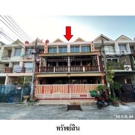 ขายทาวน์เฮ้าส์มือสอง เขตวังทองหลาง กรุงเทพฯ โครงการ ซิตี้ ทาวน์โฮ