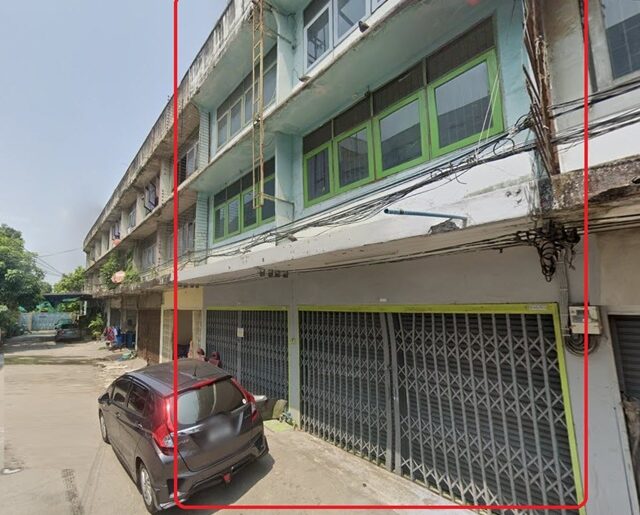 BRT เจริญราษฎร์ 359 ม. อาคาร 3.5ชั้น 2คูหา 435ตร.ม. ตรงข้าม Termi