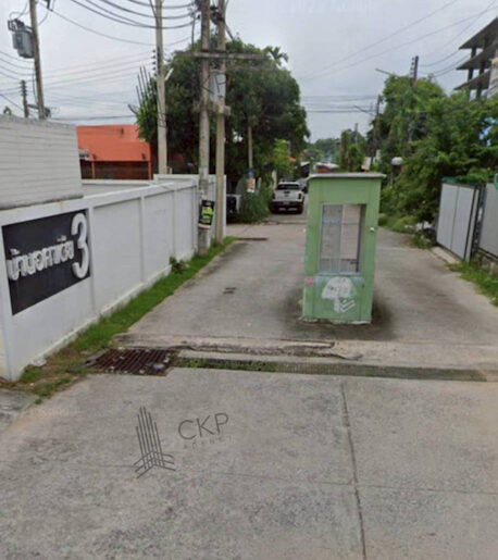 ที่ดินเปล่า มีน้ำไฟพร้อม ขนาด 80 ตร.วา ใกล้ถนนสุขุมวิท