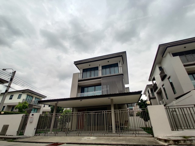 ให้เช่าบ้านเดี่ยว 3 ชั้น พร้อมเข้าอยู่ โครงการ AQ Arbor สวนหลวง ร