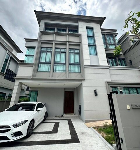 ให้เช่าบ้านแฝด 3 ชั้น 220 ตรม. 4 ห้องนอน THE SONNE ศรีนครินทร์-บา