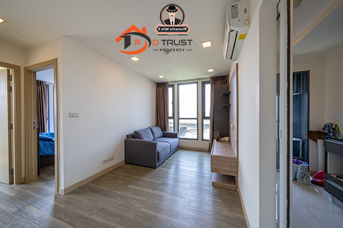 ให้เช่า คอนโด โมนีค สุขุมวิท 64 ชั้น 7 ห้องมุม 40 ตร.ม. 2 นอน มีเ