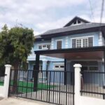 ให้เช่าบ้านเดี่ยว หมู่บ้านมณียา รัตนธิเบศน์ ใกล้รถไฟฟ้า สถานีไทรม