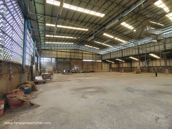 ให้เช่าโรงงาน10ไร่1,800ตารางเมตรไฟฟ้า630KVA มีร.ง 4อำเภอไทรน้อย