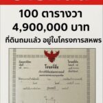 ขายที่ดินถมแล้ว ในโครงการสหพร @ศาลายา จังหวัดนครปฐม