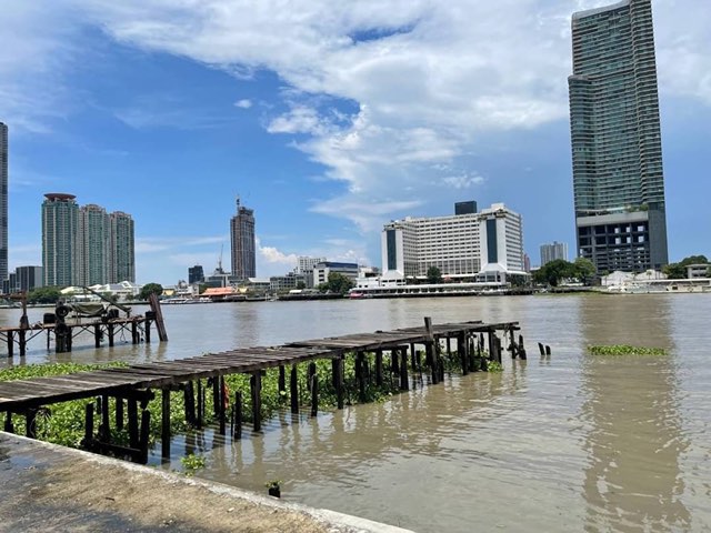 ให้เช่าที่ดิน ริมแม่น้ำเจ้าพระยา ถ.เจริญนคร วิวพระอาทิตย์ตกดิน