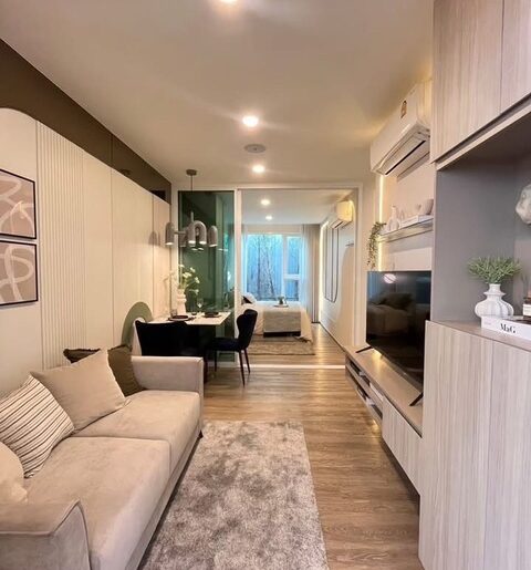 โครงการ the origin phahol 57 ตึก B (pet-friendly) ใกล้ BTS พหล 59