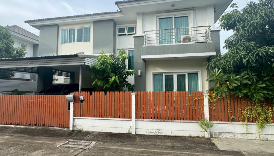 ขายบ้านคุณาลัยพราว 57.06 ตร.ว. 4 ห้องนอน+1ห้องชั้นลอย 3 ห้องน้ำ