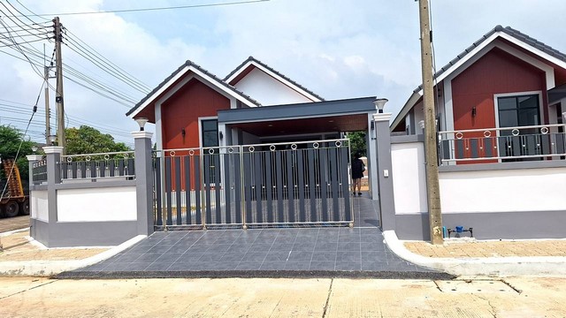 ่่ขายบ้านเดี่ยว55ตรว.ใกล้ตลาดมหาชัยเมืองใหม่ ถนนพระรามสอง