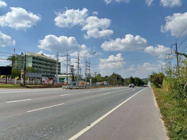 ขายที่ดินเปล่าจันทบุรีหน้ามหาวิทยาลัยราชภัฏ โฉนดใบเดียว