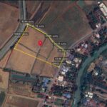 ที่เปล่าติดถนนบ้านแพรก..ที่ใกล้วัดหลวงพ่อเขียว