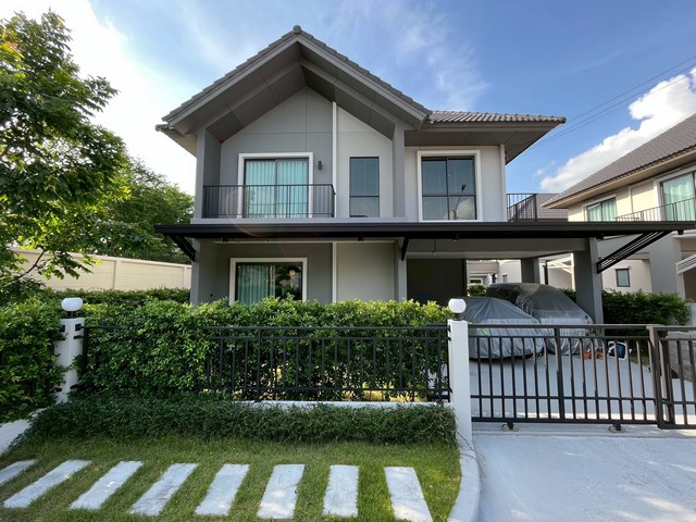 ขายบ้านเดี่ยว 2 ชั้น มบ. เพฟ ปิ่นเกล้า-ศาลายา ขนาด 55 ตรว. 3นอน