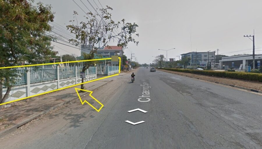 ขายที่ดินพร้อมบ้าน ใจกลางเมืองยโสธร ใกล้ห้างโลตัส ทำเลดี เดินทางส