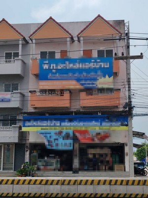 ตึกแถว 2 คูหา 4 ชั้น 39.7 ตร.ว ติด ถ.พระองค์เจ้า​สาย (คลอง4)​