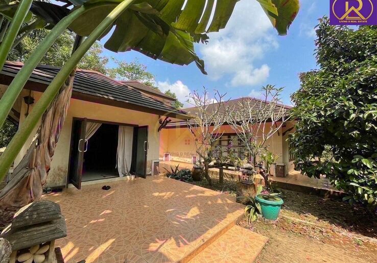 ขายด่วนสวนผลไม้ผสม 10-0-18 ไร่ แถมบ้านพัก ใกล้วัดเขาสุกิม จ.จัน