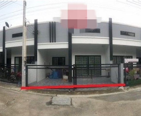 ขายทาวน์เฮ้าส์มือสองปลวกแดง โครงการบ้านสบายวิลล์ แม่น้ำคู้ ระยอ