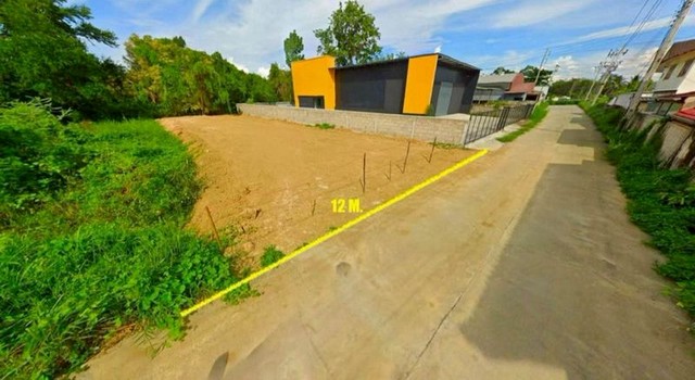 ขายต่ำกว่าราคา ที่ดินถมแล้ว พร้อมสร้างบ้าน ใกล้แยกสะเมิง หางดง