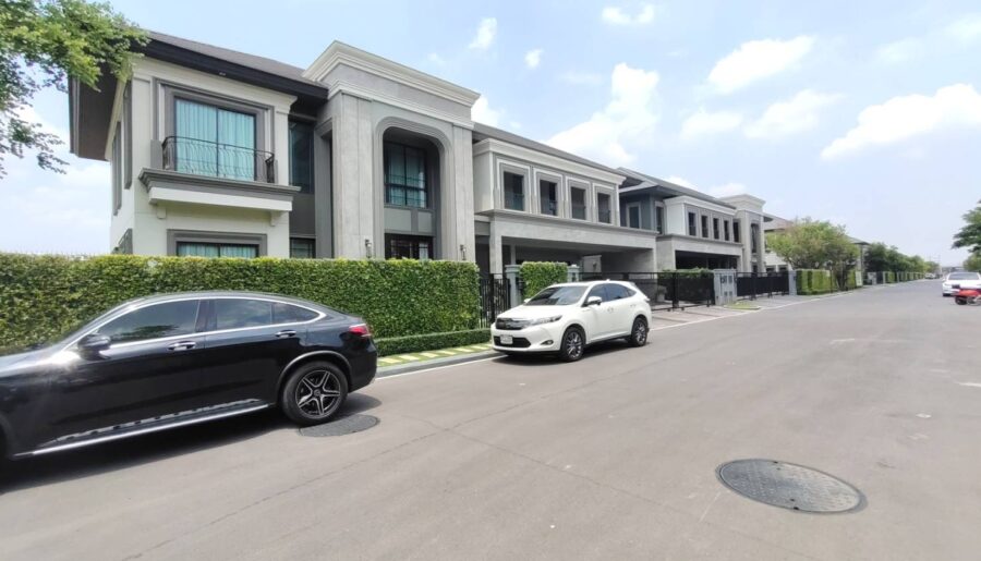 ให้เช่าคฤหาสน์หรู 2ชั้น153วา 5ห้องนอน 6ห้องน้ำถนนพระราม 9กรุงเทพก