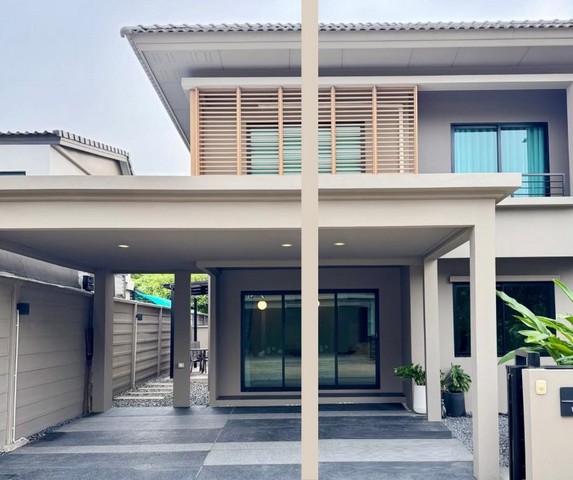 ให้เช่าบ้านเดี่ยว 2ชั้น Como Botanica บางนา พื้นที่ใช้สอย 165 ตร.