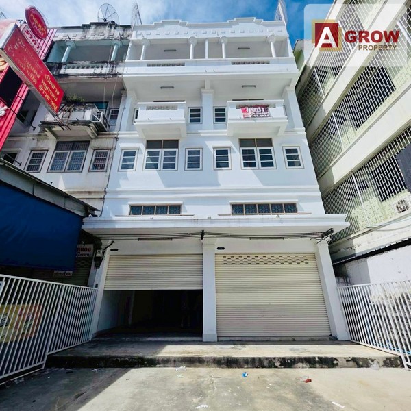 ให้เช่าอาคารพาณิชย์ 2 คูหา 4 ชั้น เทพารักษ์ เหมาะสำหรับทุกประเภทก