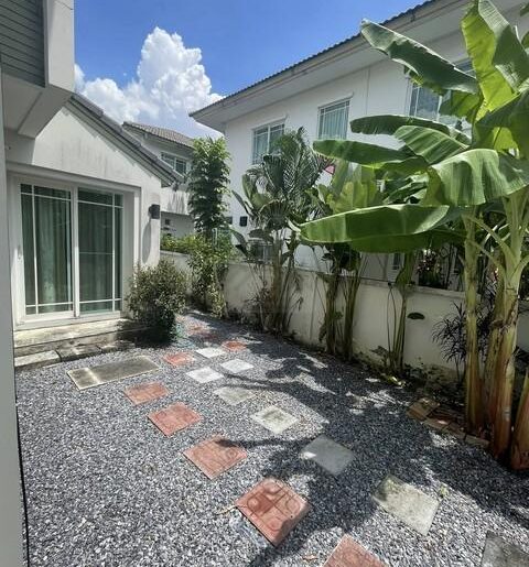 ให้เช่าบ้านเดี่ยว 2 ชั้น 66 ตร.ว. มัณฑนา ซอยกรุงเทพกรีฑา 7 เขตบาง