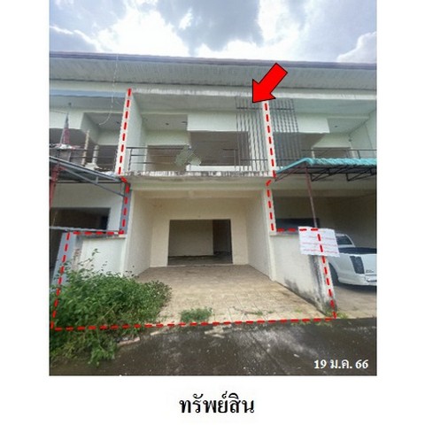 ขายทาวน์เฮ้าส์ ถนน เมืองบ้านพรุ 49 (มุสลิมร่วมใจอุทิศ) ต.บ้านพรุ