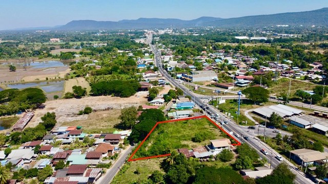 ขายที่ดิน ในเมือง หนองบัวลำภู ( แยกทานตะวัน )พื้นที่ 2 ไร่ 52 ตร