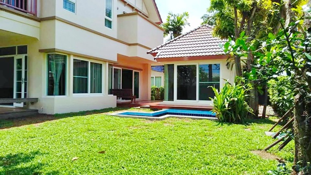 ให้เช่าบ้านเดี่ยว 2ชั้น 5 นอน โรบินสัน ราชพฤกษ์ 2.4กม. รพ.ปากเกร็