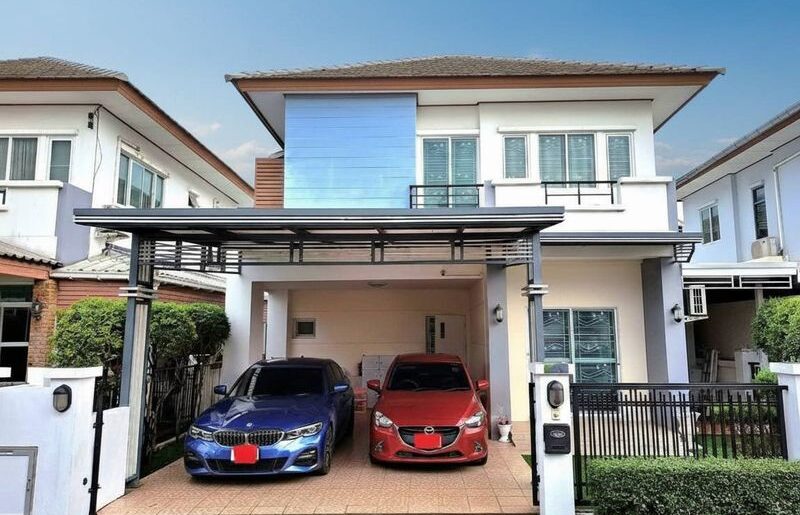 ขายบ้านเดี่ยว 2 ชั้น หมู่บ้านธาดาทาวน์ ศรีราชา จ.ชลบุรี