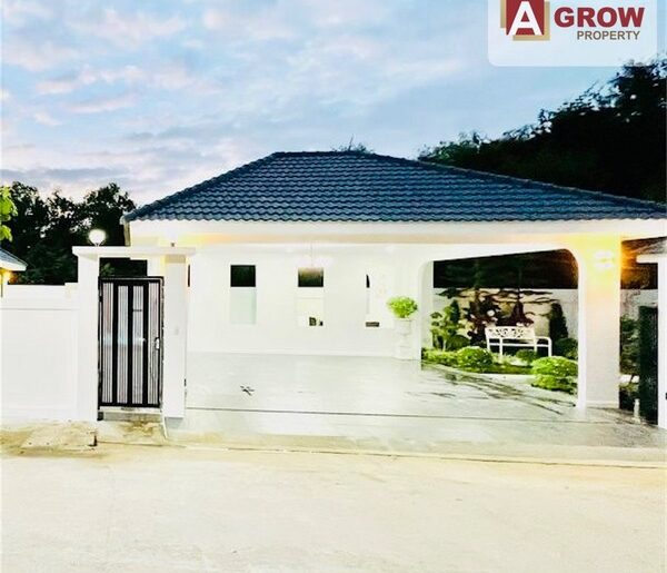 หมู่บ้านรวิพร ซิตี้โฮม หนองไม้แก่น ตกแต่งบิวอินทั้งหลัง พร้อมอยู่