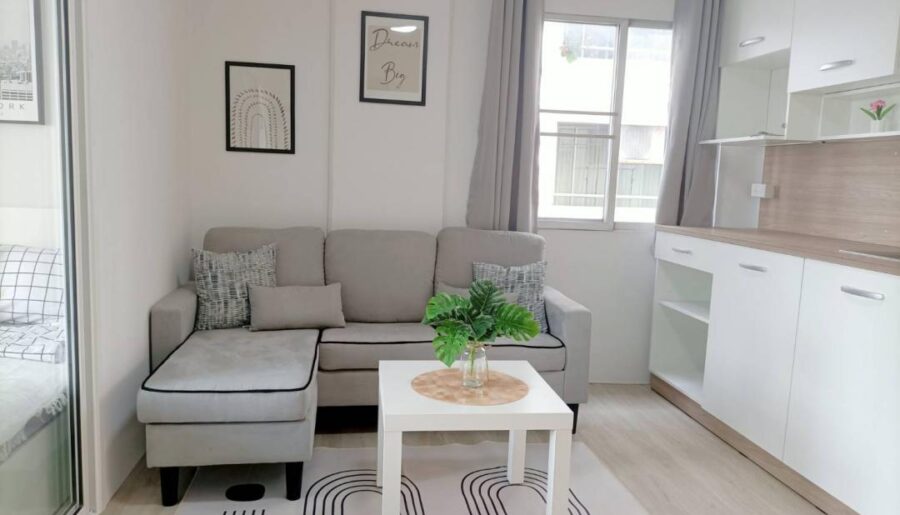 ให้เช่าคอนโดซิตี้วิลล่า ลาดพร้าว126 ชั้น5 ห้องมุม วิวสระว่ายน้ำ