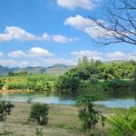 ขายที่ดินสวนทุเรียนติดแม่น้ำแควน้อย กาญจนบุรี พร้อมบ้านริมน้ำ