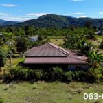 ขายบ้านสวน วิวเขา ต.เขาเพิ่ม อ.บ้านนา จ.นครนายก ที่ดินติดถนน 2 ด้